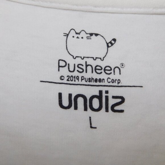Undiz Pusheen Meowmaid Mermaid Cat Womens L Graphic T Shirt - Picture 4 of 7